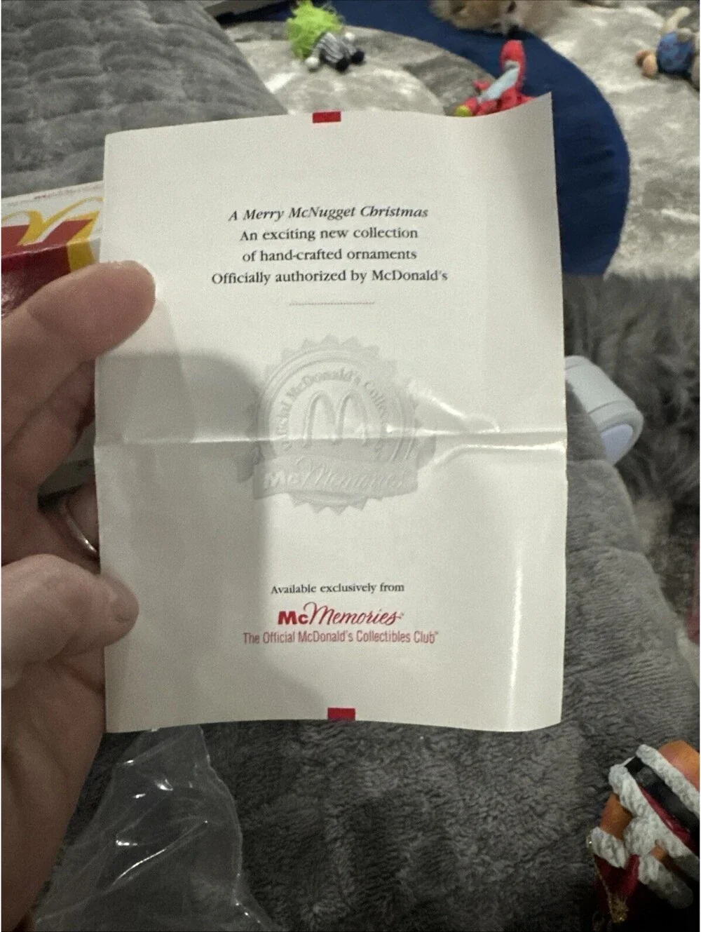 McMemories Merry McNugget Christmas 
